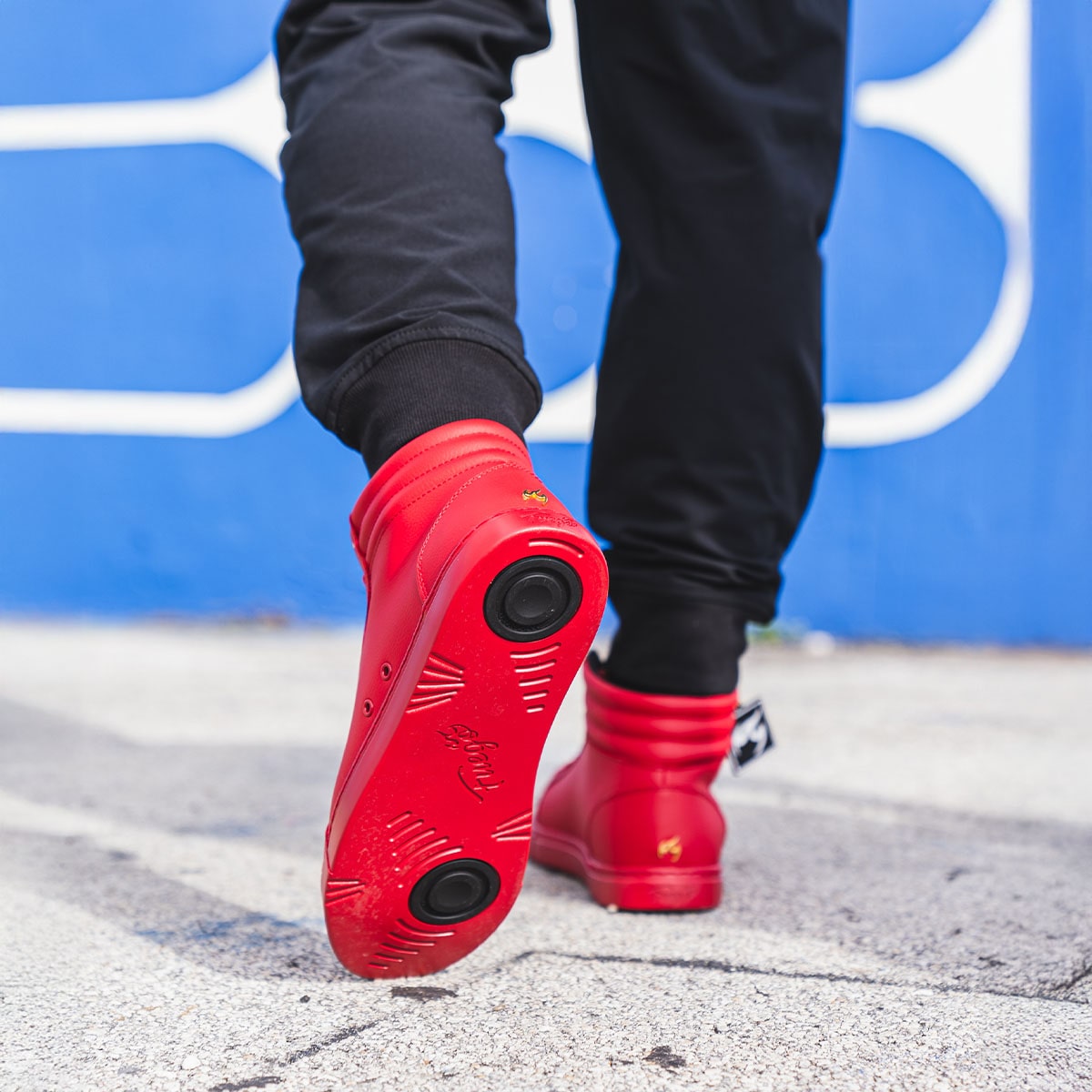 Red | High-top