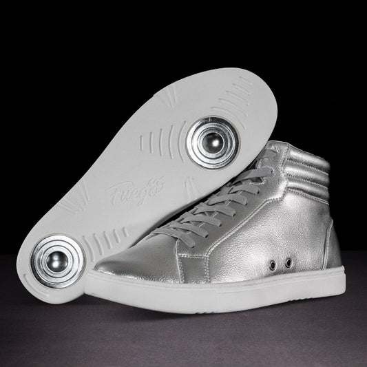 Fuego Shoes Silver | High-top